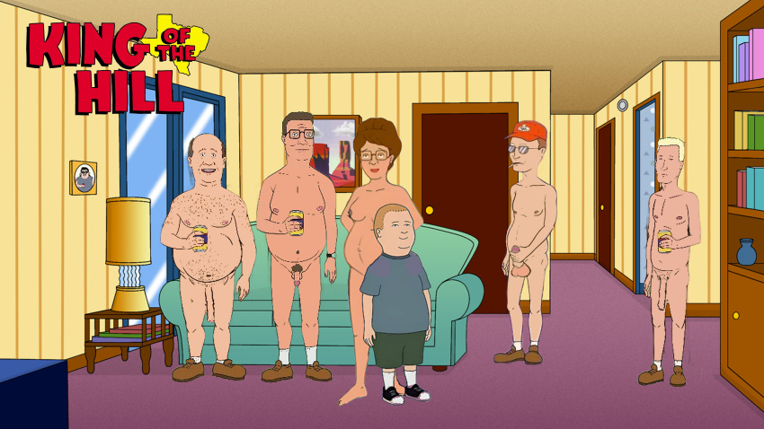 bill_dauterive bobby_hill boomhauer dale_gribble hank_hill king_of_the_hill peggy_hill