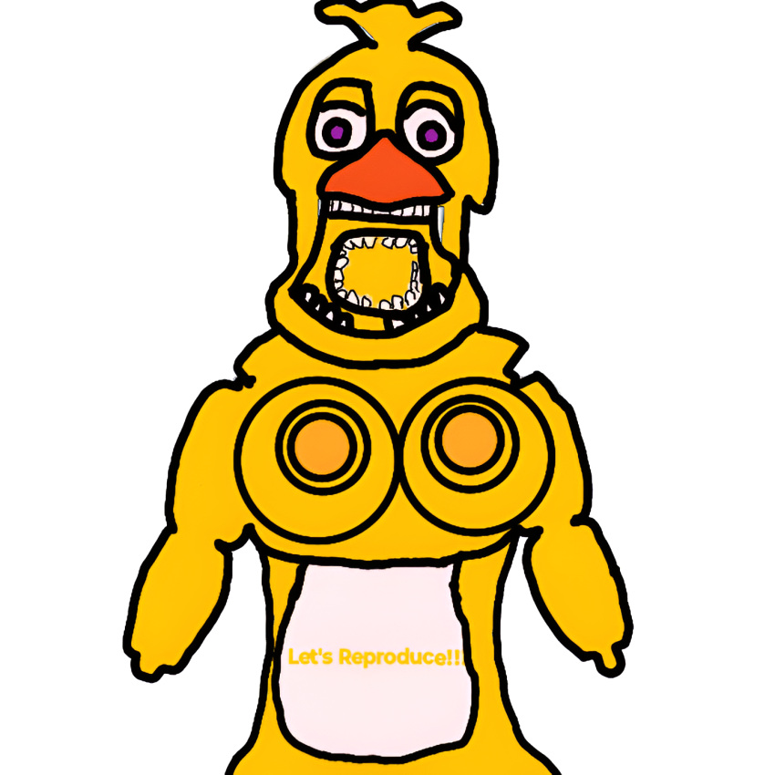 female_only five_nights_at_freddy's five_nights_at_freddy's_2 hips huge_breasts pansexual74 withered_chica