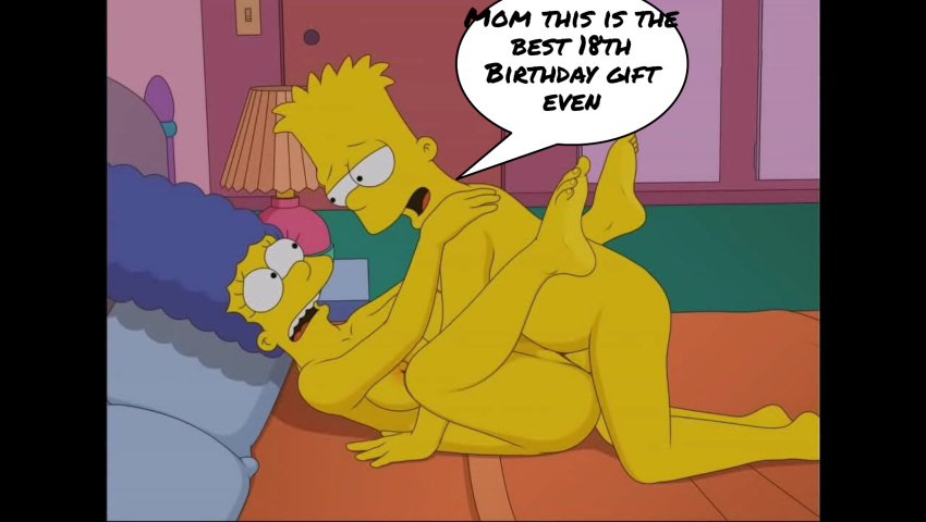 bare_backing bart_simpson incest marge_simpson mother_&amp;_son the_simpsons