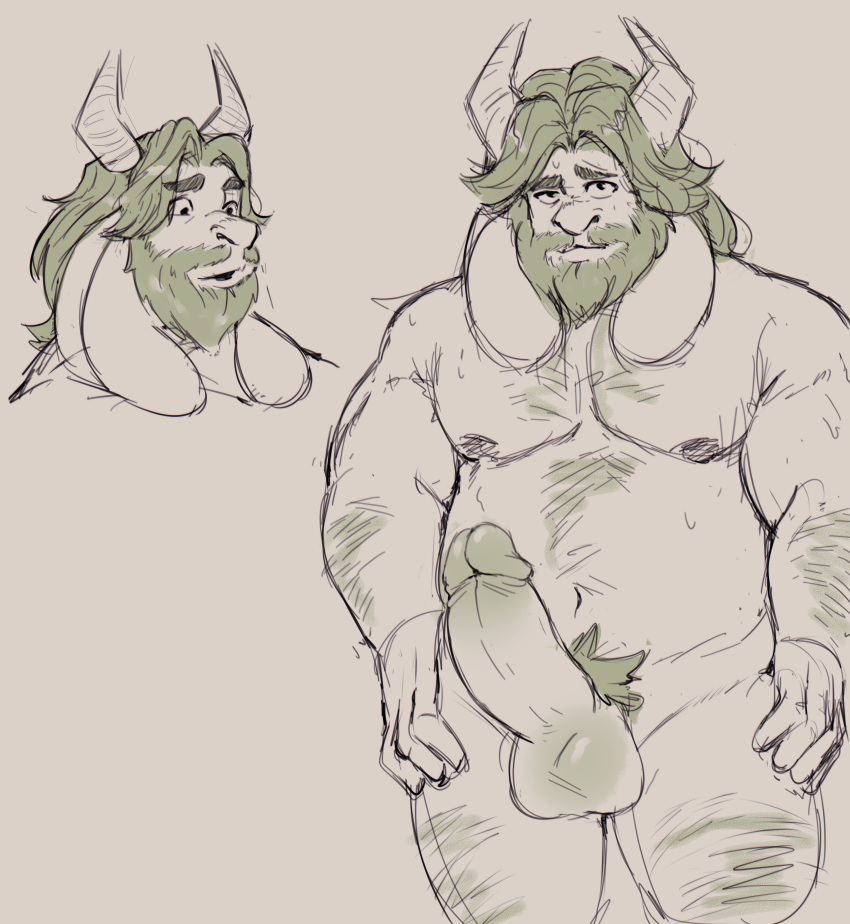 1boy absurd_res anthro anthro_only asgore_dreemurr balls beard big_penis boss_monster caprine don_conej0 furry furry_male furry_only genitals goat goat_ears goat_horns hair high_res horns humanoid_genitalia humanoid_penis looking_at_viewer male male_anthro male_only monochrome monster multiple_views naked_male nude nude_male penis simple_background solo_anthro solo_male testicle testicles undertale undertale_(series) video_games