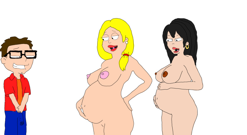 american_dad aunt_and_nephew francine_smith gwen_ling incest mom_son mother's_duty pregnant sisters steve_smith