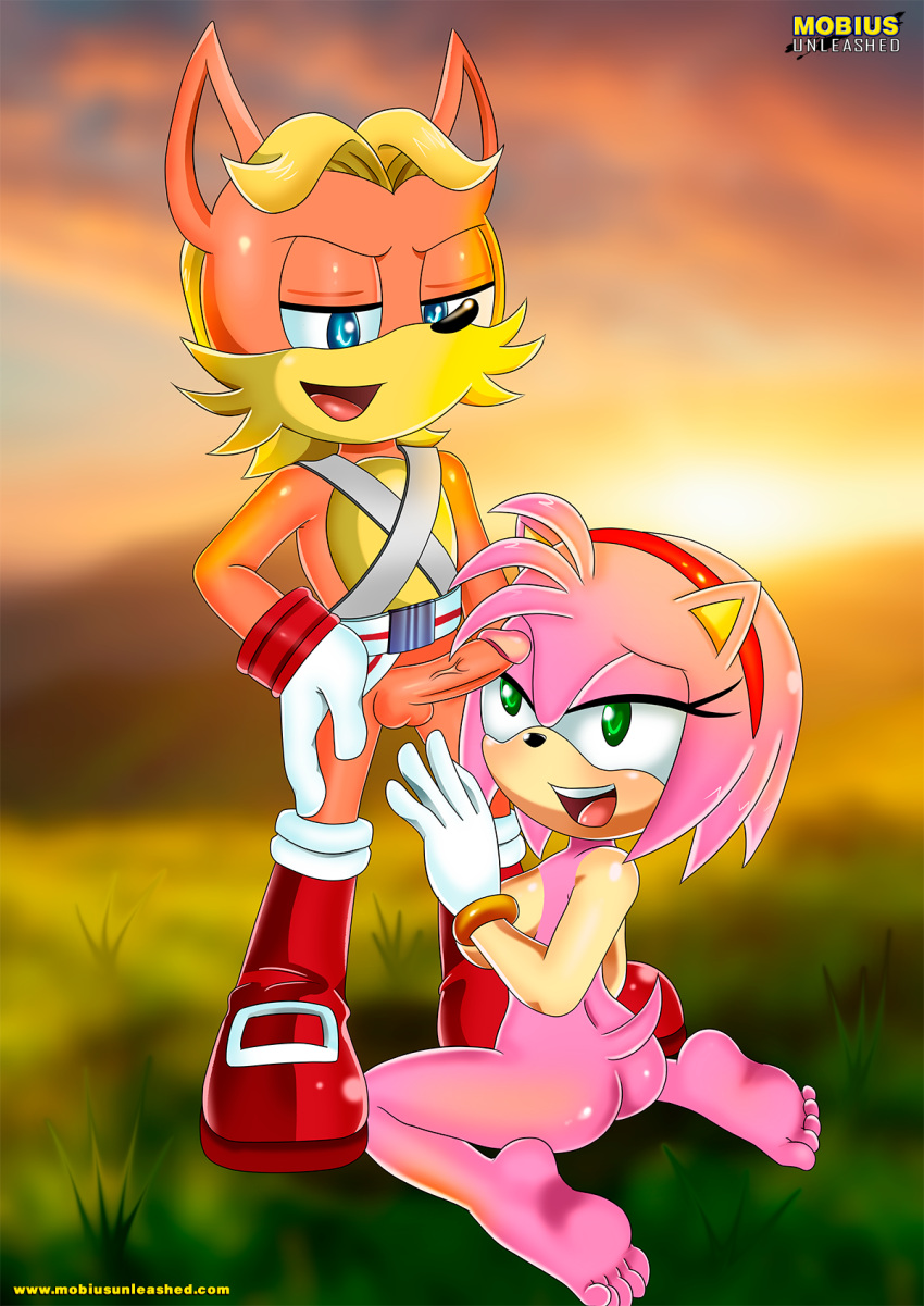 amy_rose antoine_d'coolette bbmbbf mobius_unleashed palcomix sega sonic_the_hedgehog_(series)