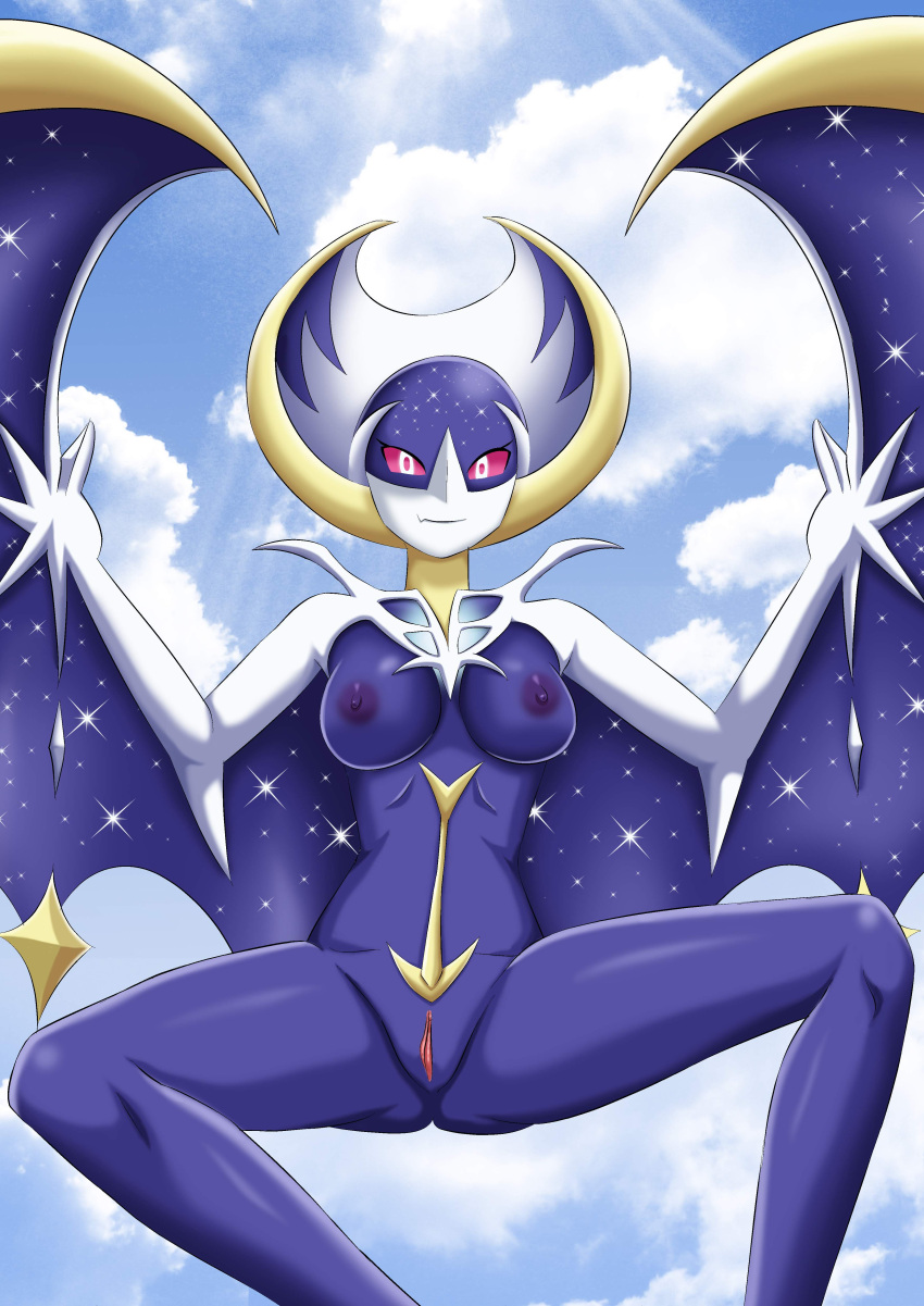 1girl anthro anthro_only anthrofied bat bat_wings bbmbbf breasts completely_nude completely_nude_female female female_only furry game_freak high_res high_resolution lunala lunala_(pokemon) nintendo nude nudity palcomix palcomix*vip pietro's_secret_club pokemon pokemon_(species) pokemon_sm pokemon_sun_&amp;_moon pokepornlive tagme