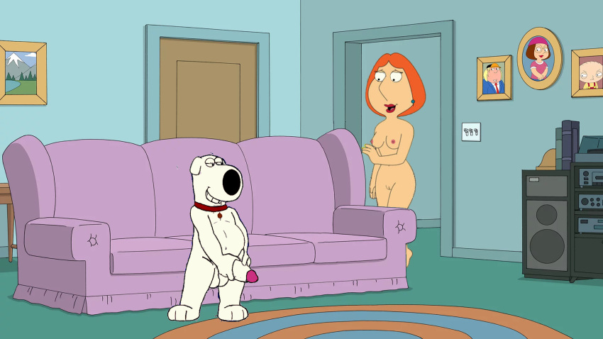 beastiality brian_griffin family_guy lois_griffin milf nude_female