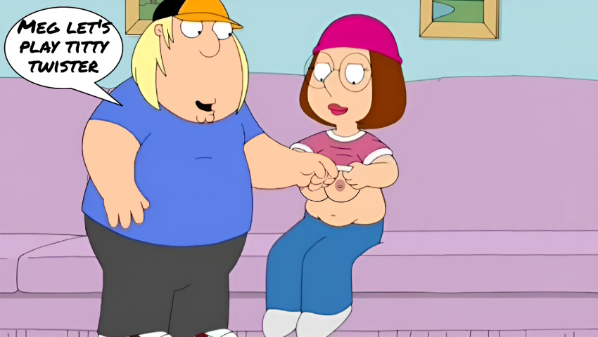 brother_and_sister chris_griffin family_guy meg_griffin titty_twister
