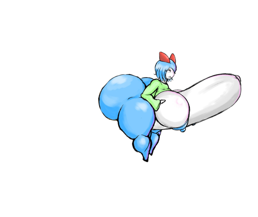 blue_cat_(artist) kirlia pokemon stomach_bulge stomach_bulge_without_penis