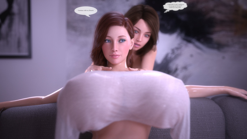 breasts couch dialogue duo rev2019 transparent_clothing