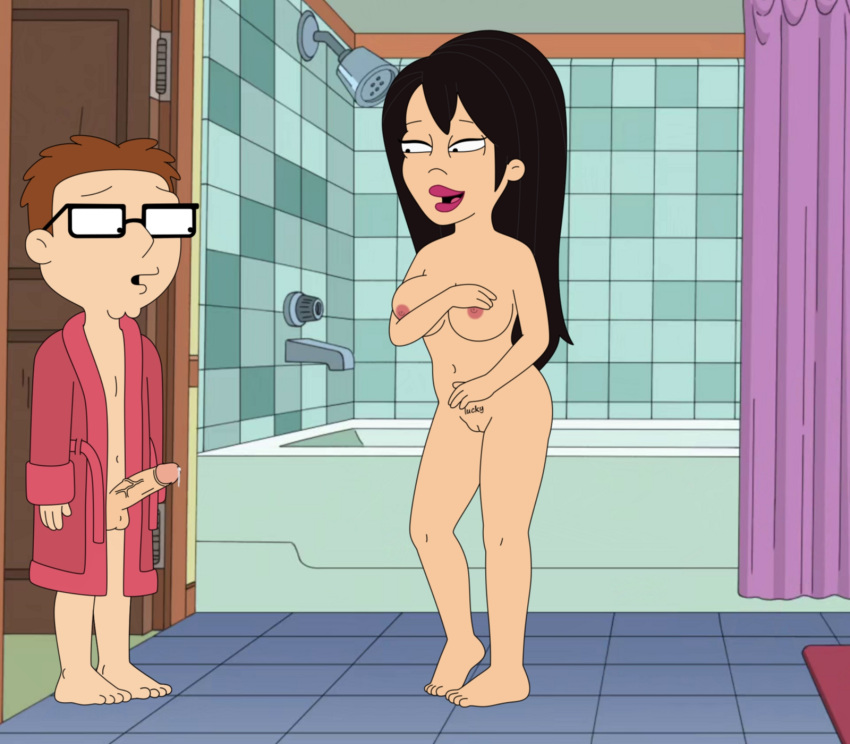 age_difference american_dad asian asian_female frost969 gwen_ling penis steve_smith