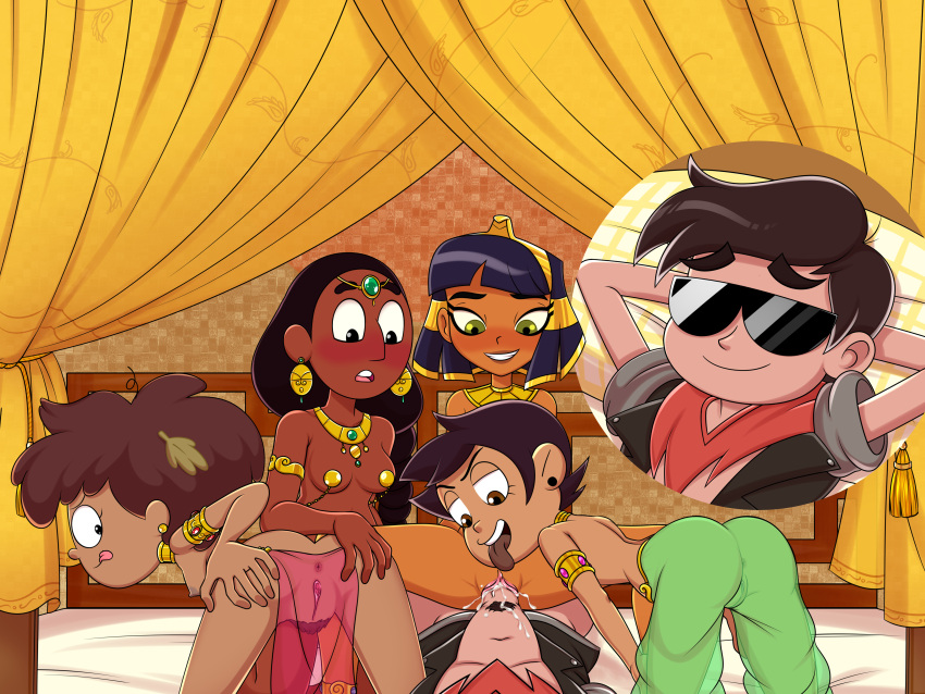 1boy 1boy4girls 1girl 4:3_aspect_ratio 4girls 4girls1boy all_fours amphibia anne_boonchuy bed bedroom bisexual bisexual_female black_coat black_hair black_hair_female blue_hair blue_hair_female brown_eyes brown_eyes_female brown_hair brown_hair_female cartoon_network cleopatra_in_space cleopatra_philopator connie_maheswaran crossover cum cum_in_pussy curtains dark-skinned_female disney disney_channel disney_xd dreamworks dzk egyptian egyptian_female ffffm_fivesome fivesome gold_(metal) gold_diadem gold_jewelry green_eyes green_eyes_female grin hairless_pussy hand_on_another's_ass hand_on_own_butt hands_behind_head harem indian indian_female interracial latina laying_on_bed looking_at_viewer looking_back looking_back_at_viewer luz_noceda marco_diaz medium_ass medium_breasts medium_penis multiple_girls nervous nervous_smile on_back on_knees paheal petite pixiv presenting presenting_pussy reverse_gangbang sex sheet short_black_hair short_brown_hair short_hair short_hair_female short_hair_male smiling_at_viewer star_vs_the_forces_of_evil steven_universe sunglasses teen_boy teen_girl teenage teenager_on_teenager the_owl_house tongue tongue_out too_many_tags twitter uncensored uncensored_anus uncensored_breasts uncensored_penis uncensored_pussy uncensored_vagina vaginal_penetration vaginal_sex white_sheets