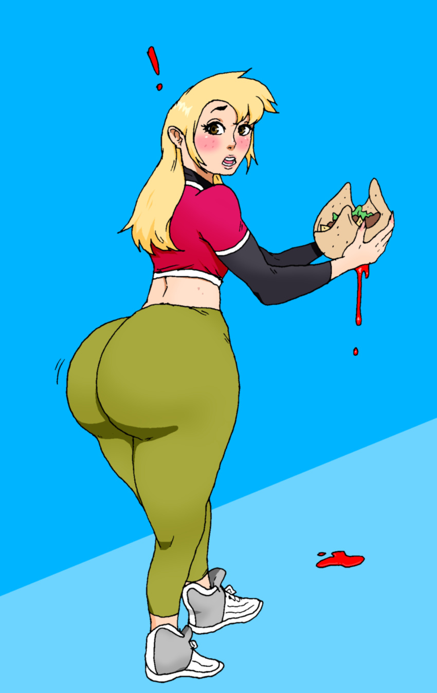 ass big_ass clothes dat_ass disney genderswap jay-marvel kim_possible looking_at_viewer pants ron_stoppable rule_63 wide_hips