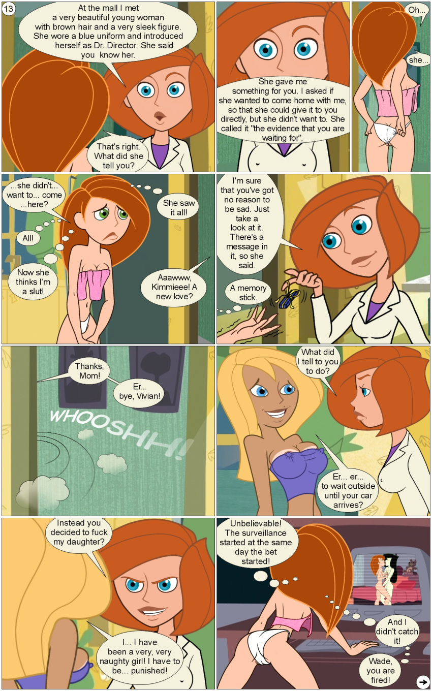 ann_possible comic disney gagala kim_possible kimberly_ann_possible parody sex shego uncensored