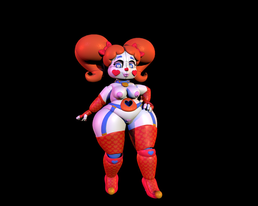 circus_baby five_nights_at_freddy's sexbot_circus_baby sister_location thick_thighs wide_hips
