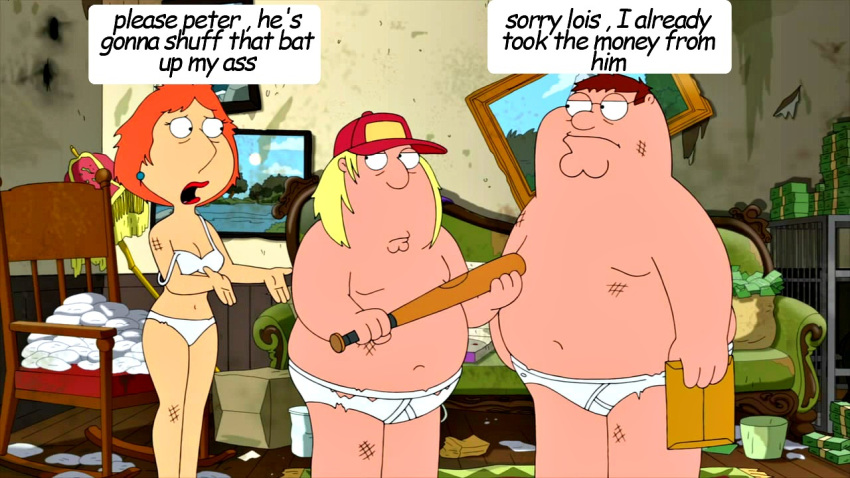 chris_griffin family_guy lois_griffin peter_griffin tagme