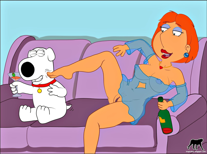 brian_griffin family_guy lois_griffin luberne tagme