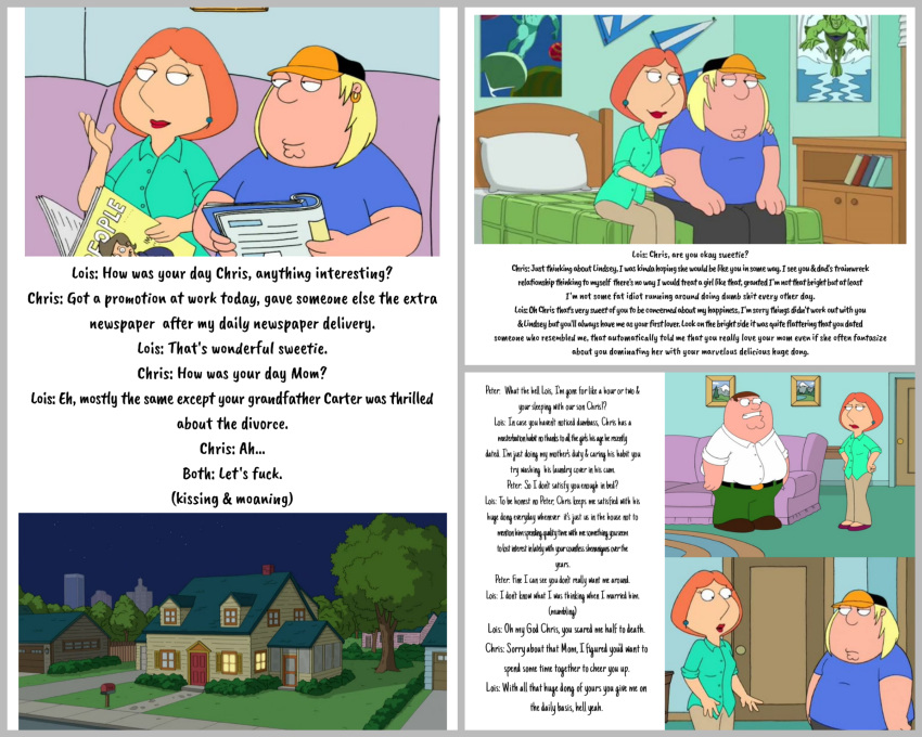 chris_griffin family_guy incest lois_griffin mother's_duty mother_&amp;_son