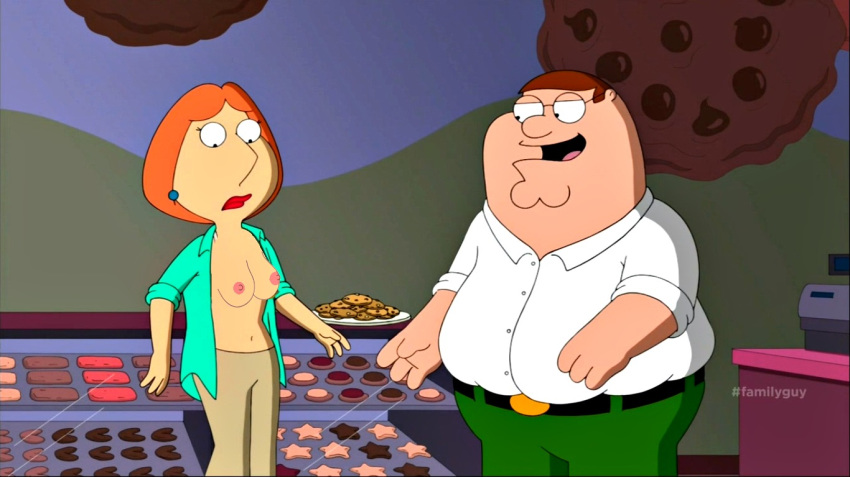 breasts family_guy lois_griffin peter_griffin tagme