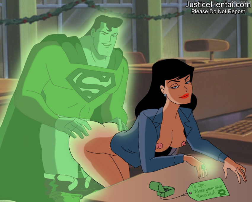 dc dc_comics dcau justicehentai.com lois_lane office ring superman superman:_the_animated_series superman_(series)