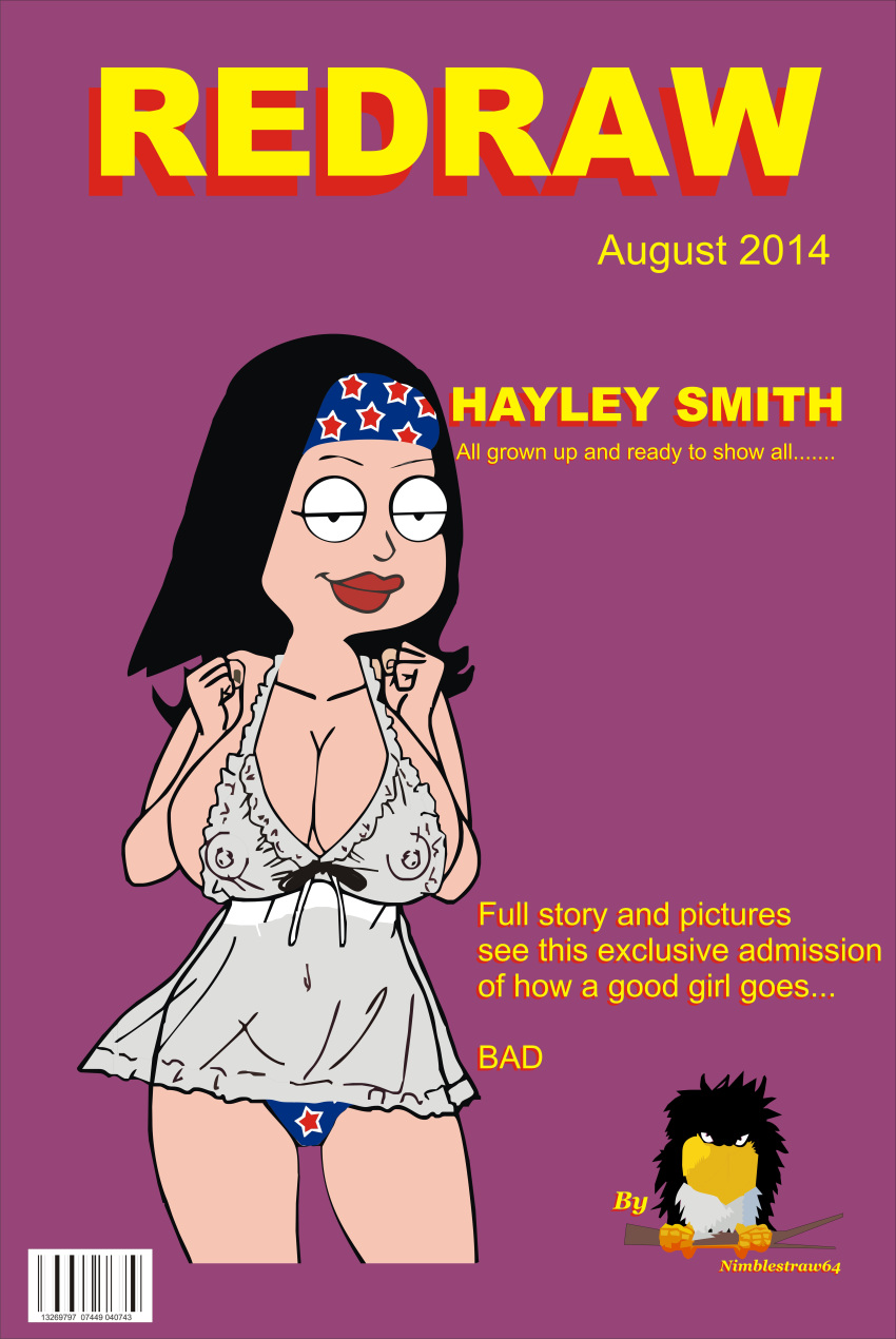 2014 american_dad hayley_smith magazine_cover nimblestraw64_(artist) redraw tagme