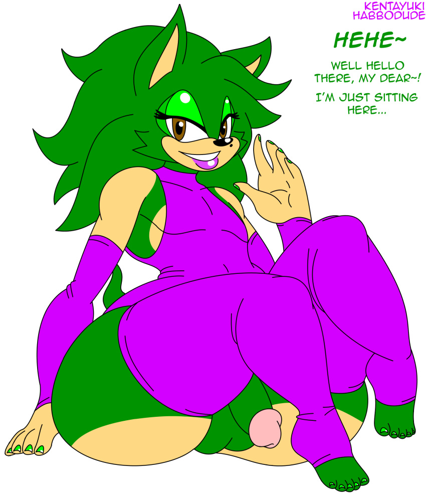 ass big_ass big_testicles colored delcia delcia_the_hedgehog feet femboi femboy gay gift girly habbodude happy hedgehog horny kentayuki large_ass lips looking_at_viewer male oc original penis prostitute sitting slut solo sonic sonic_(series) testicles text whore