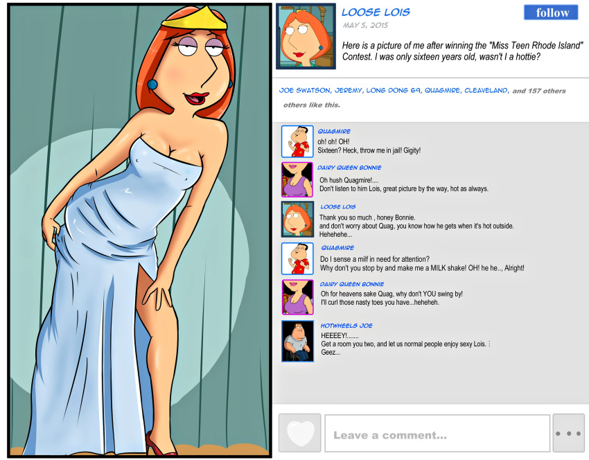 breasts family_guy legs lois_griffin nipples