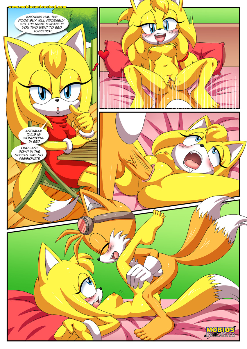 bbmbbf bouncing_breasts comic miles_"tails"_prower mobius_unleashed palcomix sega sex sexy_boom sonic_boom sonic_the_hedgehog_(series) zooey_the_fox