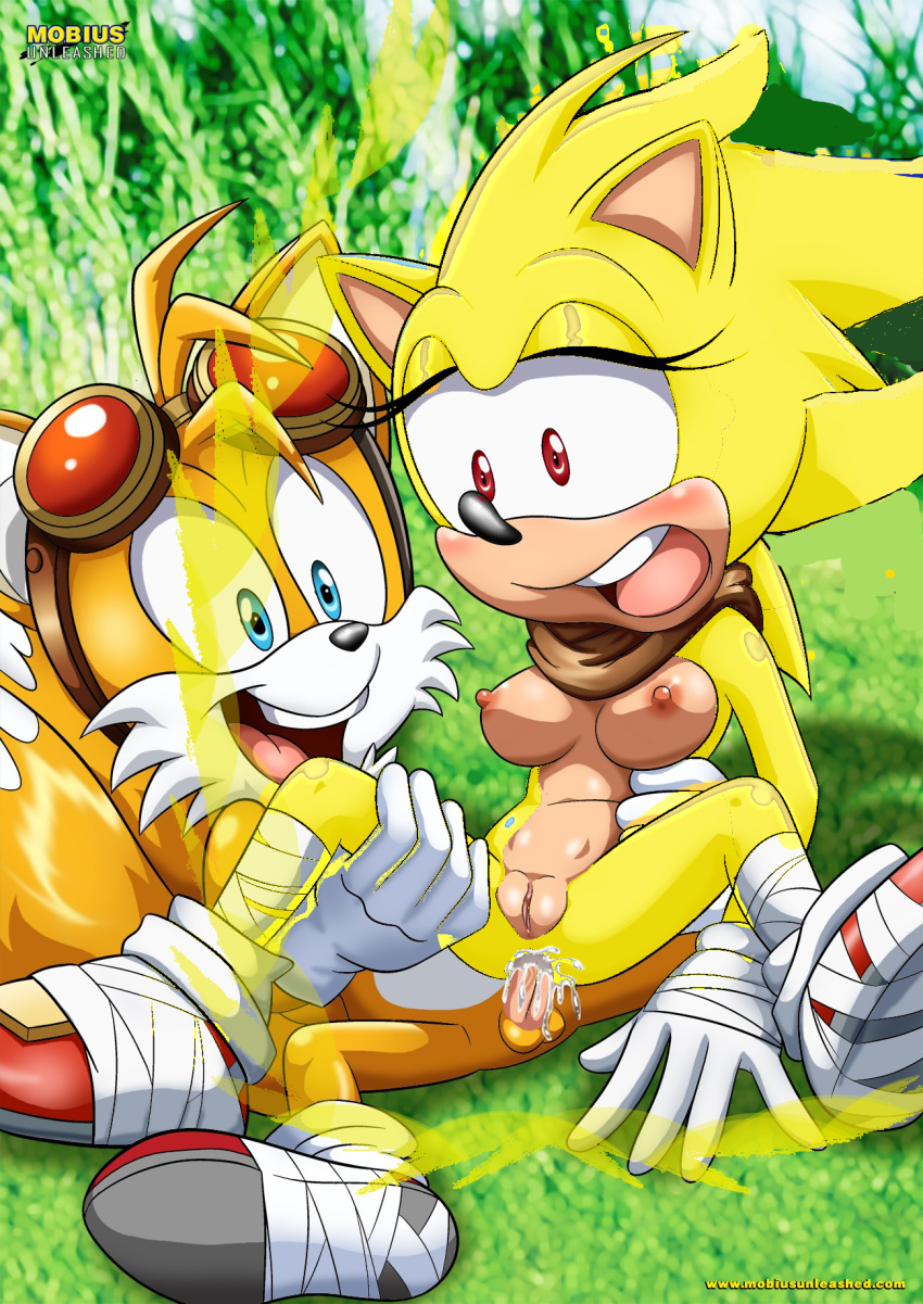 anal anthro crossgender furry miles_"tails"_prower sonic_boom sonic_the_hedgehog super_sonic