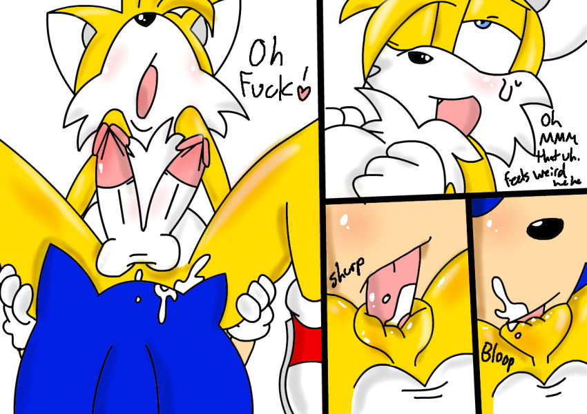 anilingus comic miles_"tails"_prower perverted_bunny rimjob rimming sega sonic sonic_team sonic_the_hedgehog text