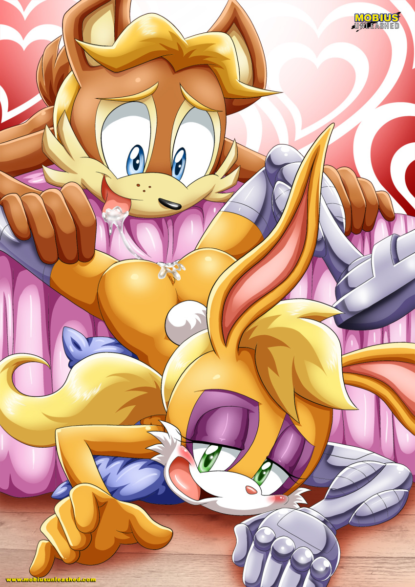 antoine_d'coolette archie_comics bbmbbf bunnie_rabbot furry mobius_unleashed palcomix sega sonic_(series) sonic_the_hedgehog_(series) tagme