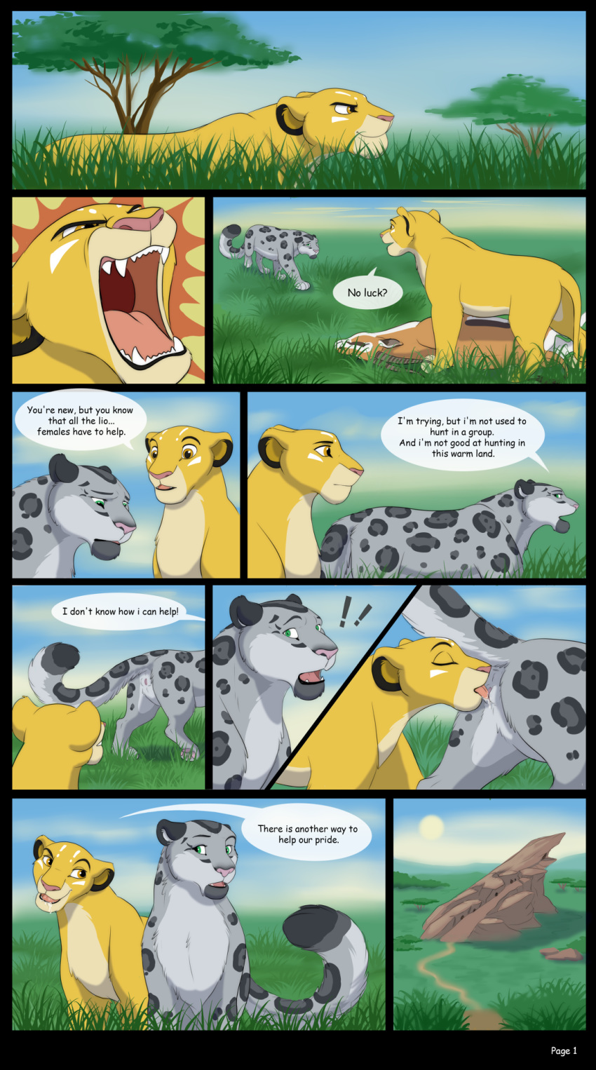 !! 2013 all_fours ass backsack balls blush bodily_fluids closed_eyes comic cougar dafari_(lion_king)_(oc) digital_media_(artwork) digitigrade dosu_(lion_king)_(oc) english_text felid female feral feral_on_feral furry future_of_the_pride_(lion_king_comic)_(reallynxgirl) genital_fluids genitals group hair hi_res infidelity internal kiss_on_lips kissing laying_down leopard licking lion lying male male/female mammal naoma_(lion_king)_(oc) naughty_face niya_(lion_king)_(oc) on_back open_mouth outside pantherine reallynxgirl saliva sex smile snow_leopard text the_lion_king tongue tongue_out translucent translucent_hair