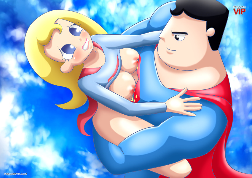1girl breasts dc dc_comics palcomix_vip sex supergirl superman superman_(series) tagme