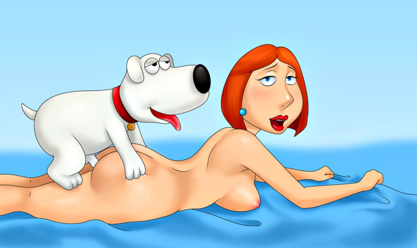 anal ass breasts brian_griffin family_guy lois_griffin nude
