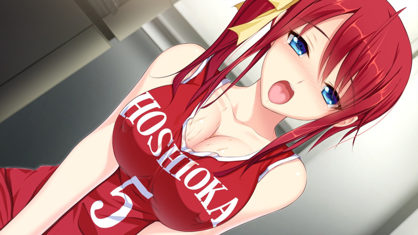 1girl anime big_breasts blush breast breasts cleavage hentai high_quality
