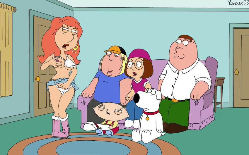 brian_griffin chris_griffin family_guy lois_griffin meg_griffin peter_griffin stewie_griffin