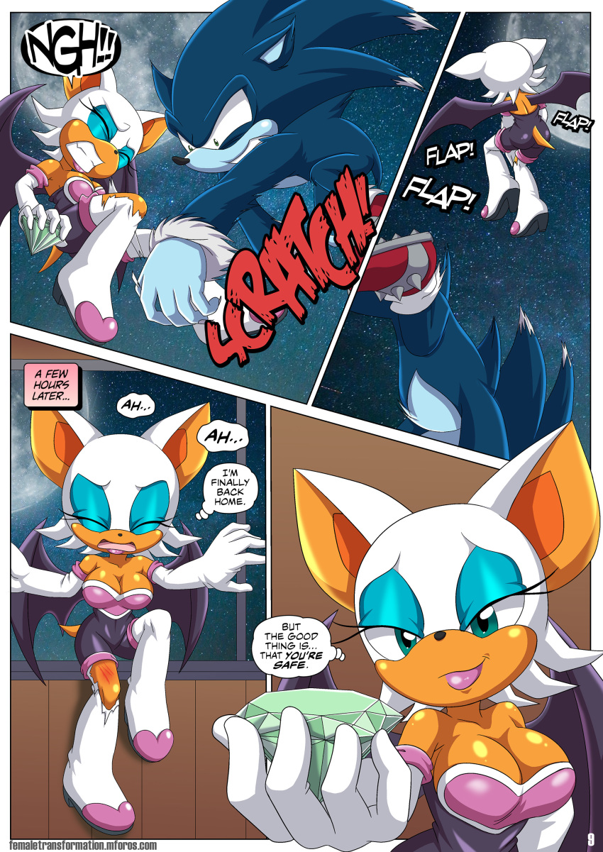 bbmbbf comic mobius_unleashed palcomix rouge_the_bat sega sonic_(series) sonic_the_hedgehog sonic_the_hedgehog_(series) sonic_the_werehog the_werehog_2