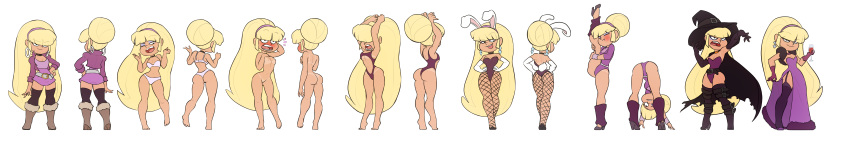 ass big_ass big_breasts bigdad bra breasts bunny_ears bunny_tail bunnysuit cleavage gravity_falls nude pacifica_northwest panties pussy swimsuit