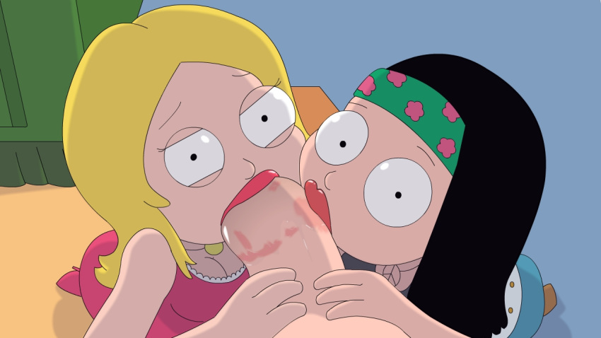 american_dad brother_and_sister fellatio francine_smith hayley_smith incest mother_&amp;_son mother_and_son oral penis