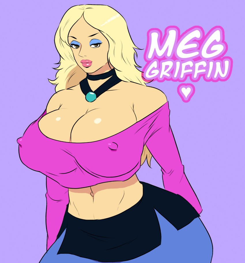 big_breasts breasts cleavage family_guy female jay-marvel meg_griffin solo