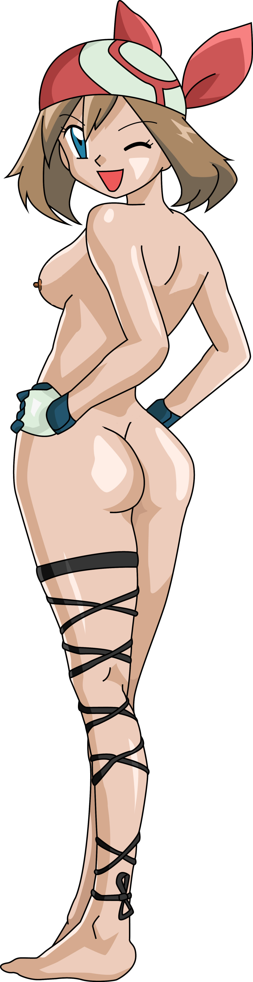 alluring ass breasts deviantart luigizion may nude pokemon porkyman smile wink
