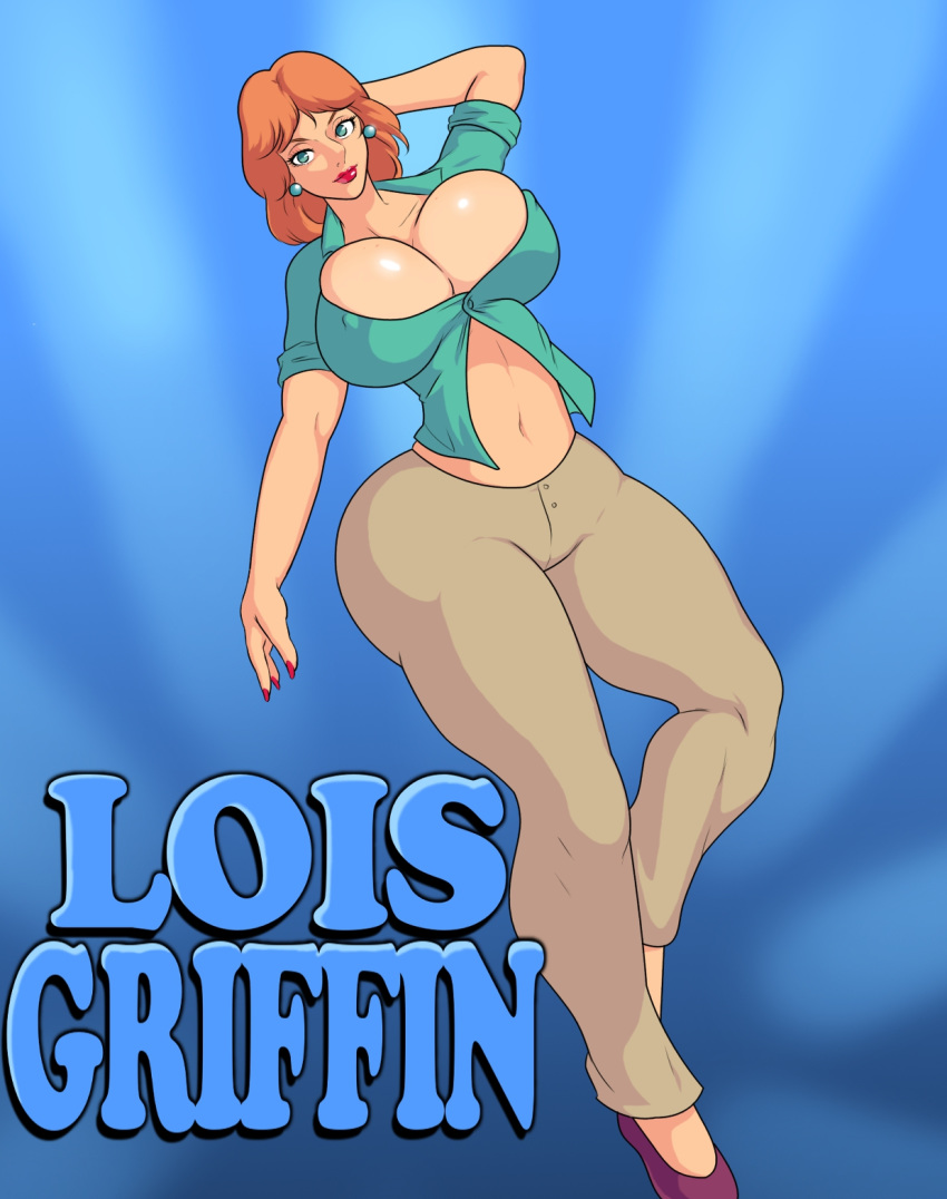 ass big_ass big_breasts breasts cleavage family_guy female jay-marvel lois_griffin solo