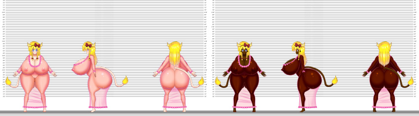 areolae ass big_ass big_breasts bluebullpen breasts castlevania commission cow_girl cow_horns cow_tail dat_ass female horns maria_renard nightgown nipples pussy rondo_of_blood see-through see-through_nightgown solo tail
