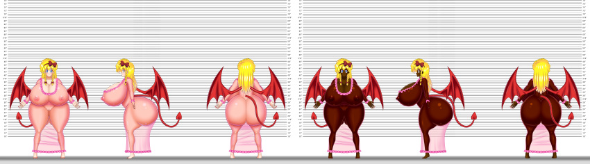 areolae ass big_ass big_breasts bluebullpen breasts castlevania commission dat_ass female maria_renard nightgown nipples pussy rondo_of_blood see-through see-through_nightgown solo succubus_tail succubus_wings tail wings