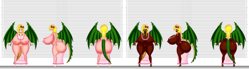 areolae ass big_ass big_breasts bluebullpen breasts castlevania commission dat_ass dragon dragon_girl dragon_tail dragon_wings female maria_renard nightgown nipples pussy rondo_of_blood see-through see-through_nightgown solo tail wings