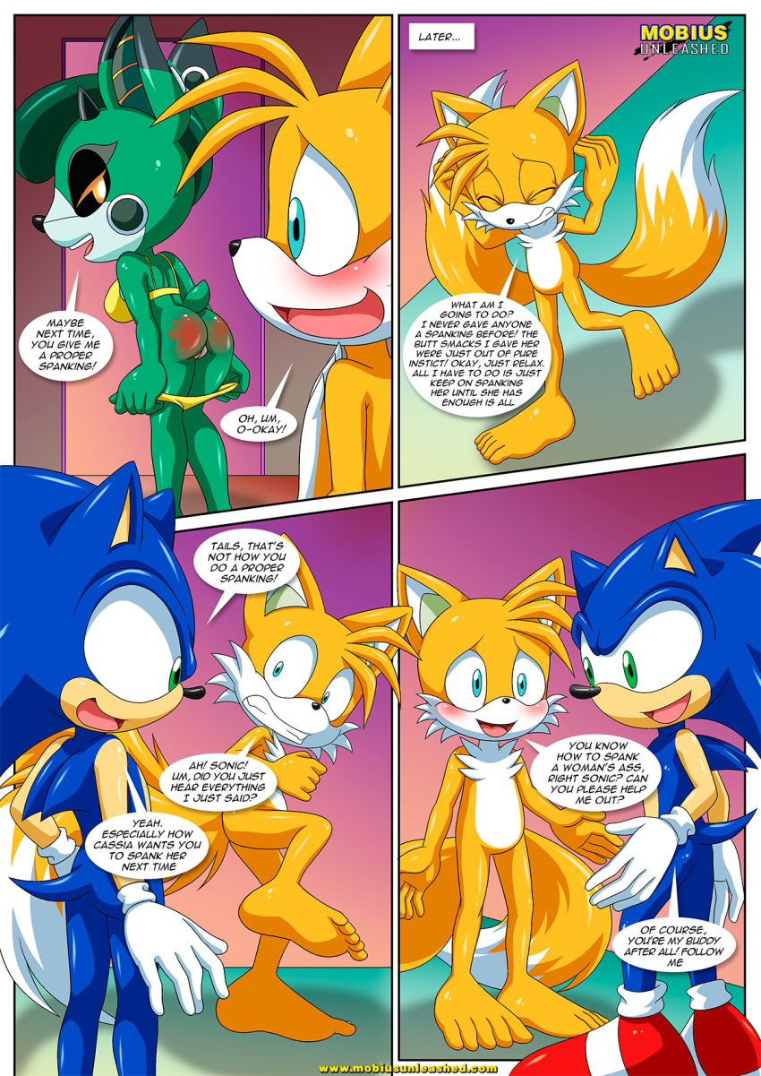 archie_comics bbmbbf cassia_the_pronghorn miles_"tails"_prower mobius_unleashed palcomix sega sonic's_guide_to_spanking sonic_(series) sonic_the_hedgehog sonic_the_hedgehog_(series)