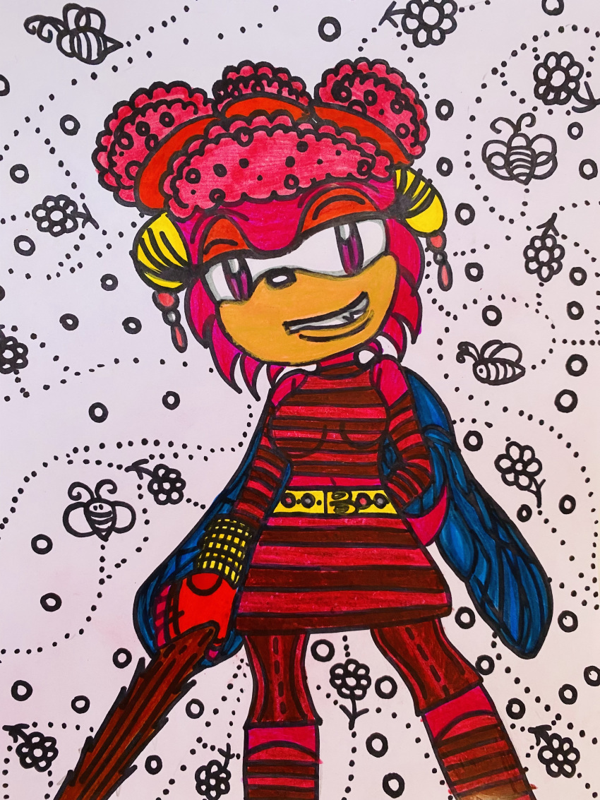 colored fan_character hedgehog original original_character pinkiegurlz sonia_princess_the_hedgehog sonic_(series)