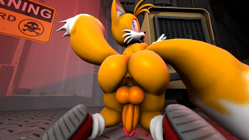 3d dat_ass miles_"tails"_prower sega sonic sonic_the_hedgehog_(series) source_filmmaker tagme twintailssfm