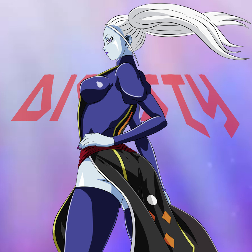 1girl ass big_ass big_breasts breasts clothed dicasty dicasty1 dragon_ball dragon_ball_super dragon_ball_z female female_only marcarita solo solo_female