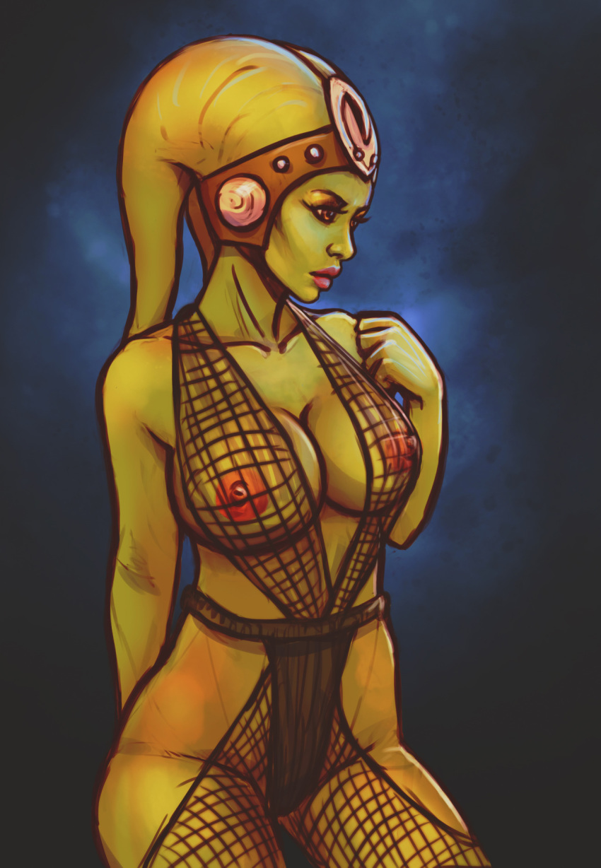 boobsgames breasts female green_skin oola return_of_the_jedi revealing_clothes star_wars twi'lek
