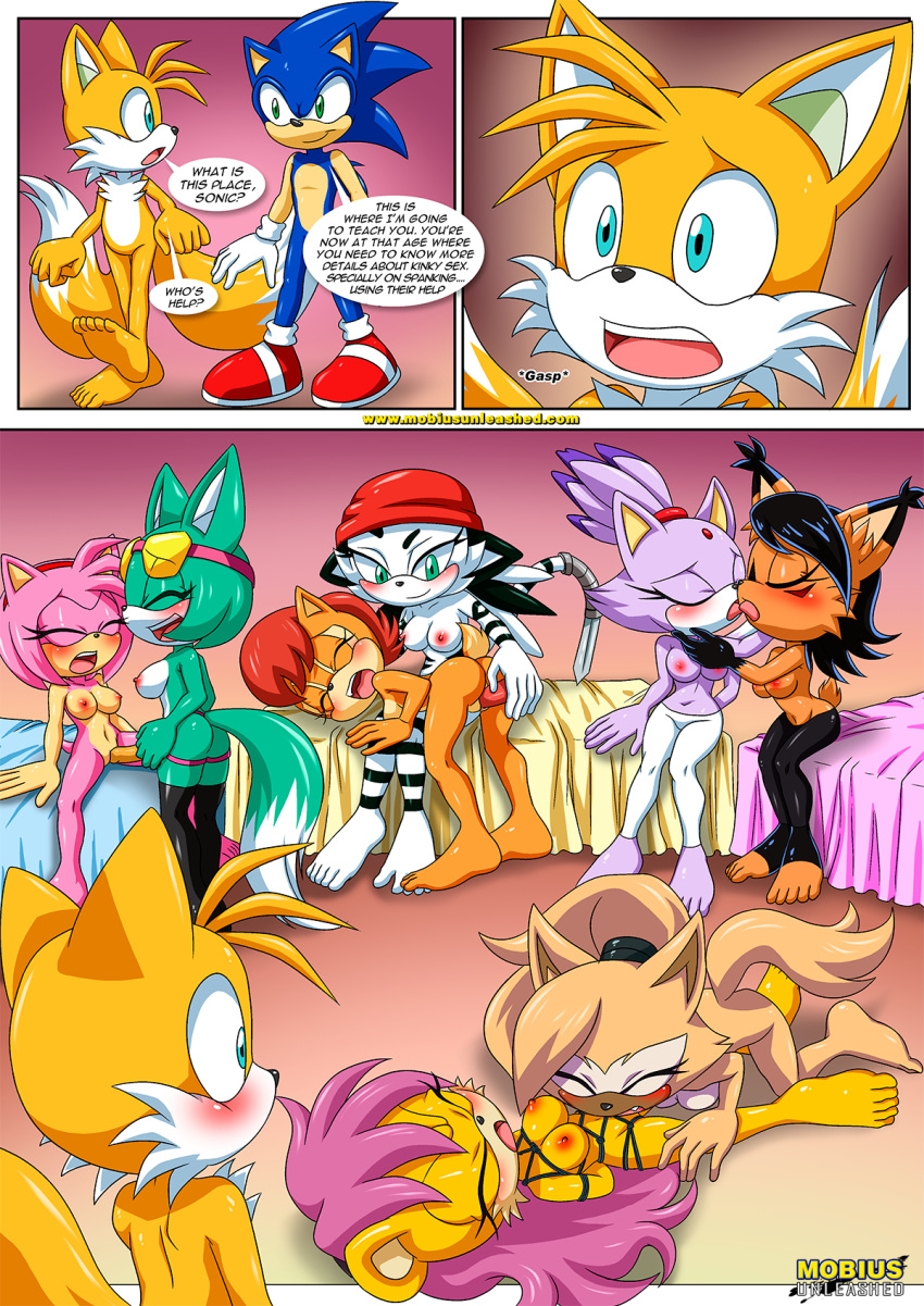 amy_rose archie_comics bbmbbf blaze_the_cat bondage idw_publishing jian_the_tiger miles_"tails"_prower mina_mongoose mobius_unleashed nicole_the_lynx nipples palcomix sally_acorn sega sex_toy sonar_the_fennec sonic's_guide_to_spanking sonic_(series) sonic_the_hedgehog sonic_the_hedgehog_(series) vaginal_penetration whisper_the_wolf