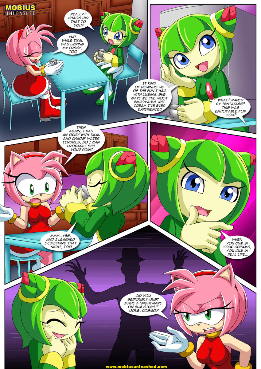amy_rose bbmbbf cosmo_the_seedrian crossover freddy_krueger mobius_unleashed nightmare_on_elm_street palcomix sega sonic_(series) sonic_the_hedgehog_(series) tagme team_gfs'_tentacled_tale