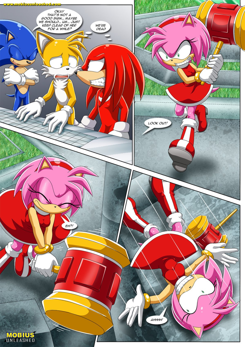 amy_rose bbmbbf knuckles_the_echidna miles_"tails"_prower mobius_unleashed palcomix sega sonic_(series) sonic_the_hedgehog sonic_the_hedgehog_(series) tagme tentacled_girls!_2